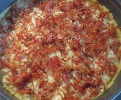 Zwiebel Torte  /  Zwiebelkuchen mit Speck