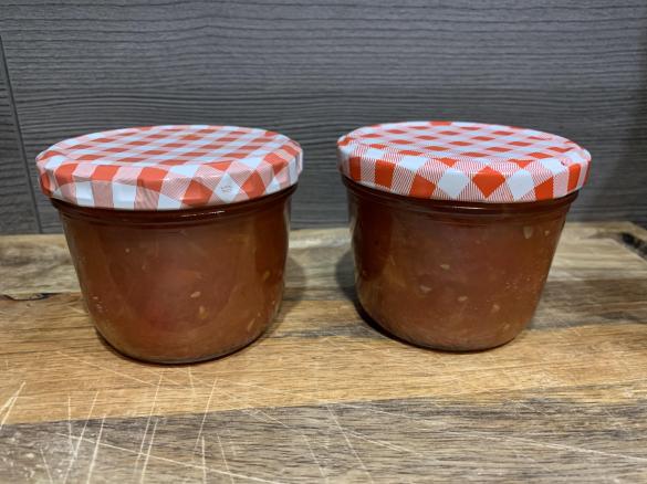 Tomaten Pfirsich Chutney