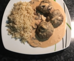 Variation von Jägerklößchen All-in-One