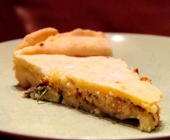 Käse-Tarte mit Thymian