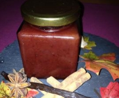 Zwetschgenmarmelade mit Weihnachtsaroma