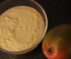 Mango mit Quark und Philadelphia