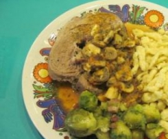 Kalbsbraten mit Kräutern