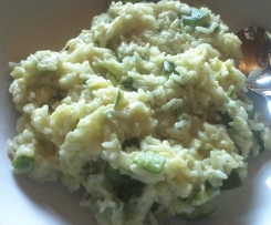 Zucchini-Reis-Topf vegan