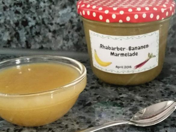Rhabarber Bananen Marmelade 