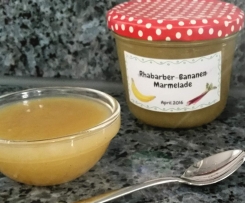 Rhabarber Bananen Marmelade 