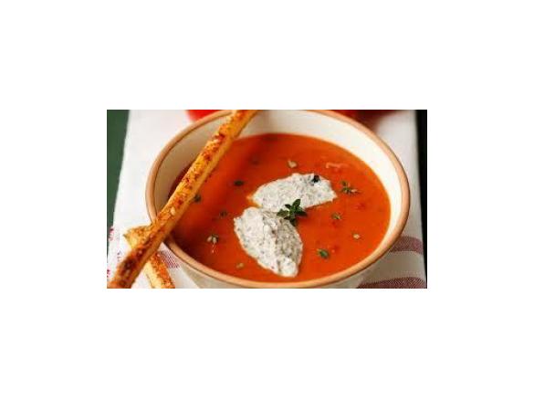 Italienische Tomatencremesuppe
