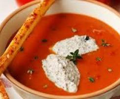 Italienische Tomatencremesuppe