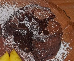 Petit Gateau - Schokoladenküchlein mit flüssigem Kern