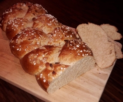 Vollwerthefezopf auf die Schnelle