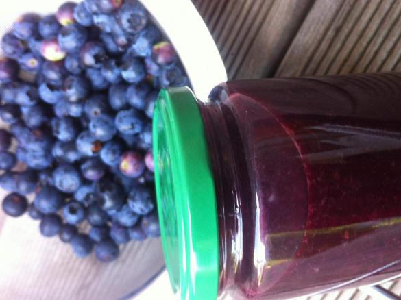 Heidelbeer- Limetten-Chutney