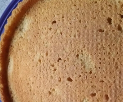 Boden für Obstkuchen (Rührteig)