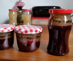 Johannisbeer-Bananen/Stachelbeer-Bananen-Marmelade