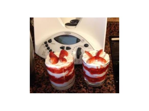 Variation von Erdbeertraum