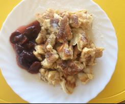 Kaiserschmarren mit Dinkelmehl