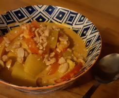 Massaman-Curry mit Tofu