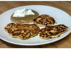 Zwiebackküchle mit Apfelmus / Apfelbrei