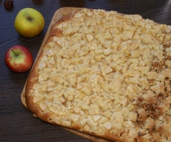 Apfel-Blechkuchen