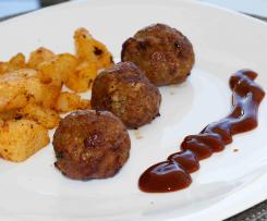 Albondigas mit Datteln (Hackfleischbällchen)