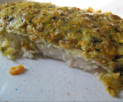 Fischfilet mit Möhrenhaube