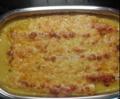 Überbackene Spargel-Schinken-Rollen