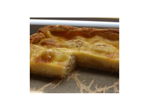 Apfelkuchen auf dem Blech