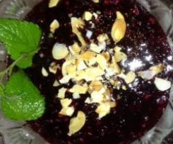 Brombeer-Apfel-Aufstrich mit karamellisierten Mandeln/ Aus 1 mach 3: