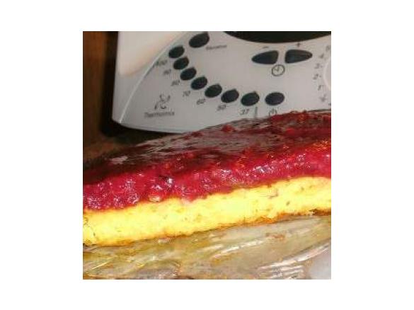 Reistorte mit Beerentopping