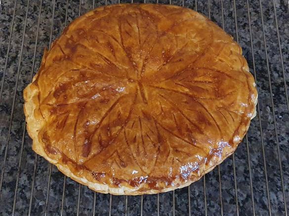 Galette des Rois / Drei-Königskuchen mit Frangipane