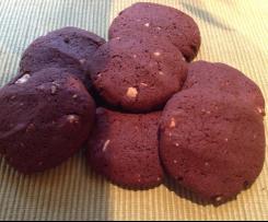 Cashewnuss Schoko Cookies fructosefrei