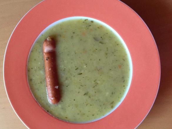 Kartoffelsuppe mediteran