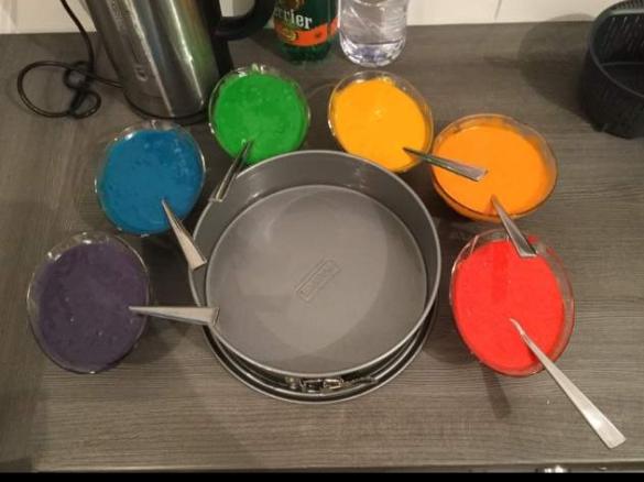 Sprudelkuchen / Marmorkuchen / Zebrakuchen