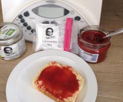 Erdbeer Samt Marmelade ohne Zucker