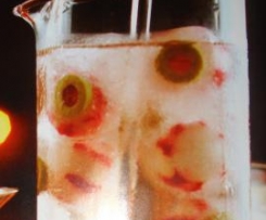 Augapfel Eiswürfel für Halloween