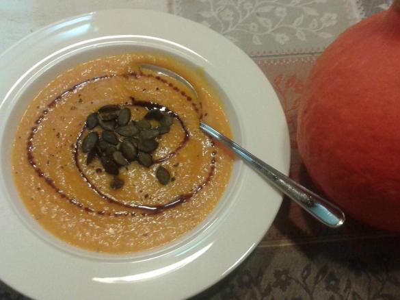 Scharfe Kürbissuppe