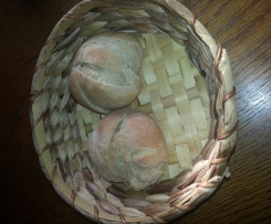 Variation von Dinkel-Roggen-Brötchen