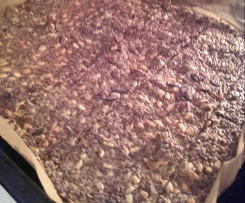 Knäckebrot mit Kichererbsenmehl (low carb)