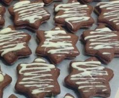 After-Eight-Plätzchen, gefüllt