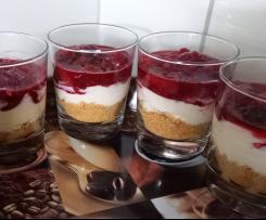 Beeren-Vanille-Nachtisch