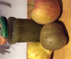 Kiwi-Apfel-Birnen-Marmelade