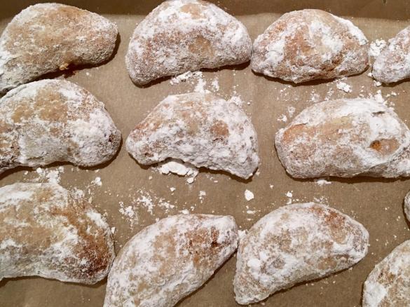 Österreichische Vanillekipferl, glutenfrei