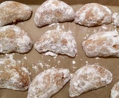 Österreichische Vanillekipferl, glutenfrei