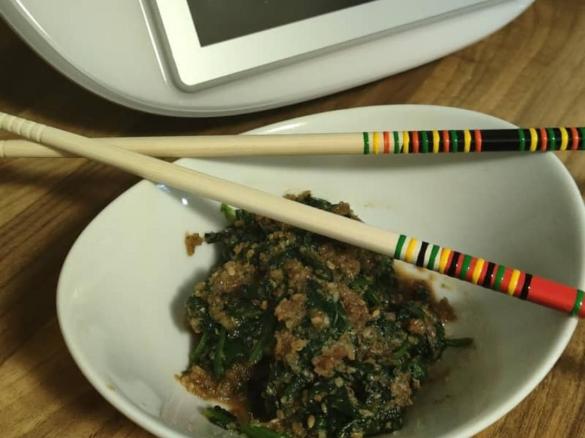 HORENSO NO GOMA-AE-Spinat mit Sesam