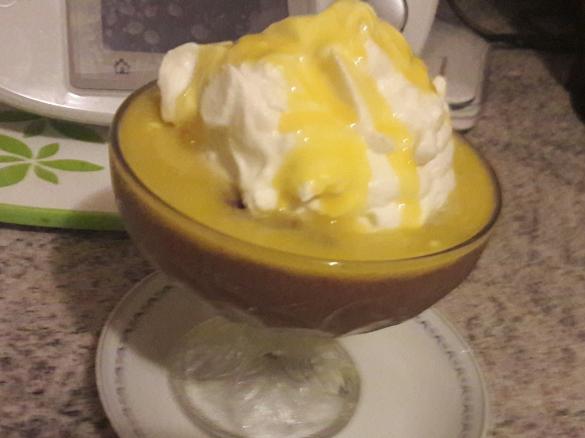 Birnen-Schokoladen-Creme