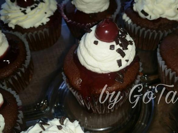 Schwarzwälder - Cupcake