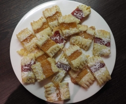 Marmeladenstreifen-Kekse