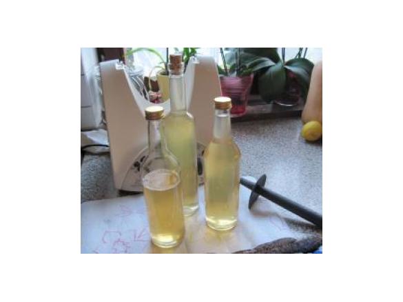 Variation von Apfelsaft ohne Zucker