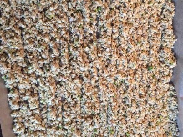 Granola Müsli mit Kokosöl