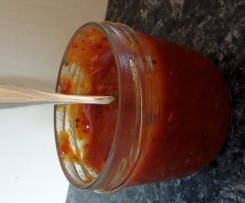 Variation von Grillsauce "Die Göttliche" rauchig