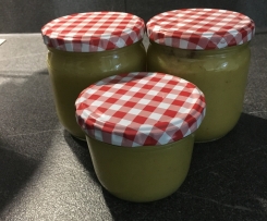 Banane-Mango-Apfel Brei